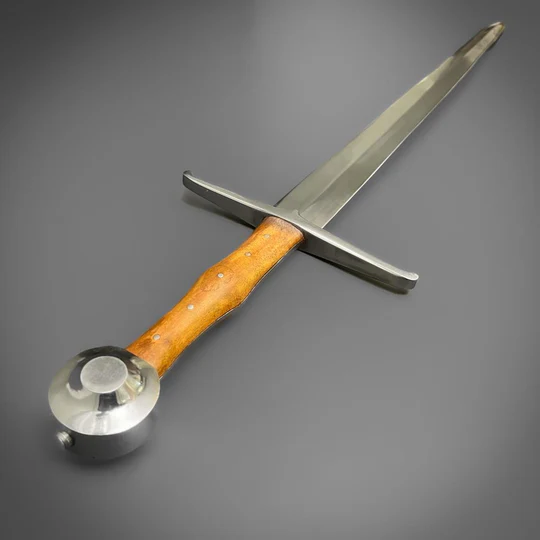 15th C Hand-and-a-Half Bastard Sword – Blunt Steel