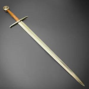 15th C Hand-and-a-Half Bastard Sword – Blunt Steel