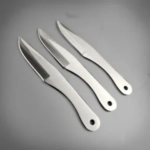 3-Piece Stainless Steel Throwing Knife Set + Sheath