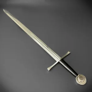 The Iron Oath – Medieval Arming Sword with Scabbard