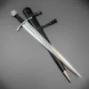 Iron Oathblade – Medieval Arming Sword with Scabbard