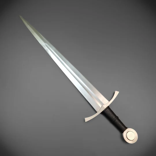 Iron Oathblade – Medieval Arming Sword with Scabbard