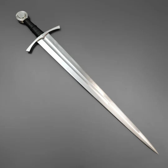 Iron Oathblade – Medieval Arming Sword with Scabbard