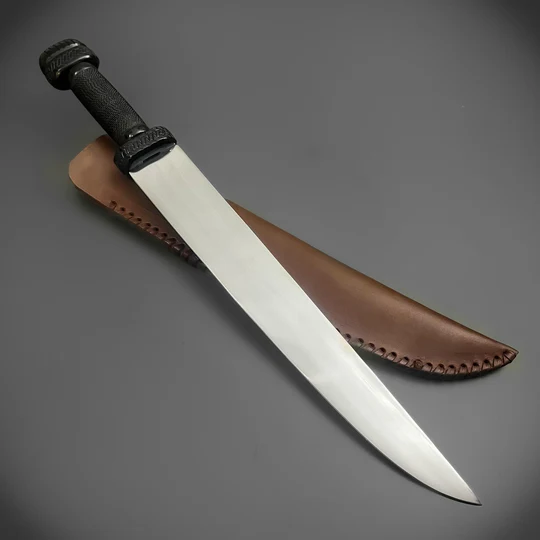 The Ironfang – Viking Long Seax Blade for Display Use